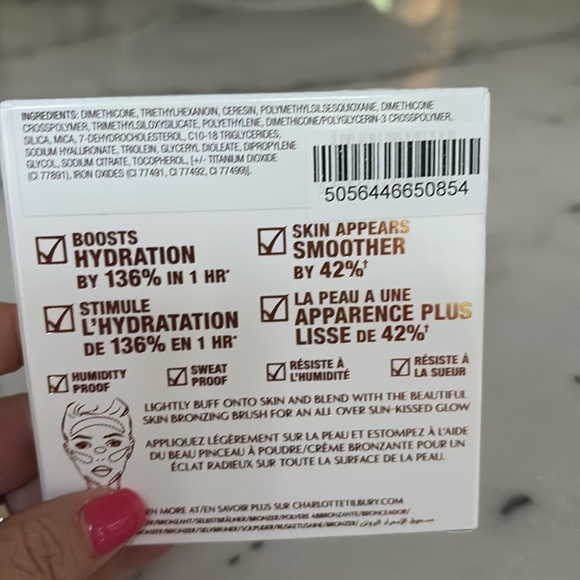 π₯³ HOST-PICK Charlotte Tilbury Beautiful Skin Sun-Kissed Glow Bronzer 2 Medium β¨ - Picture 5 of 5